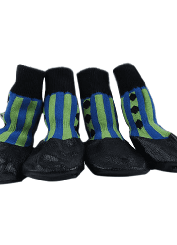 Black Water Proofing Dog Boots Pet Shoes Dogs Snow Booties