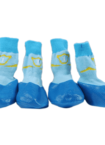 Black Water Proofing Dog Boots Pet Shoes Dogs Snow Booties