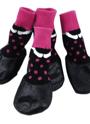 Black Water Proofing Dog Boots Pet Shoes Dogs Snow Booties