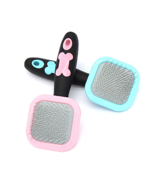 Glendan Dog Brush Cat Brush Slicker Pet Grooming Brush Shedding Grooming Tools