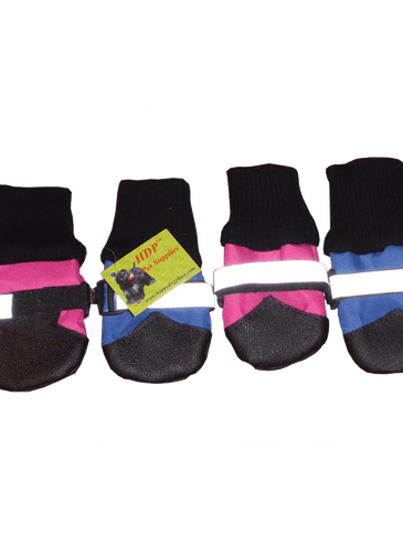 Hdp Dog Boots Blue Set of 4 Medium