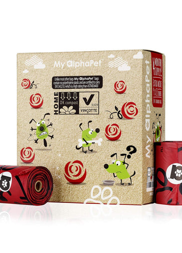 My Alphapet Dog Poop Bags Refill Rolls
