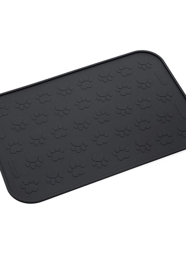 Waterproof Non Slip Fda Grade Silicone Cat Pet Bowl Feeding Placemat