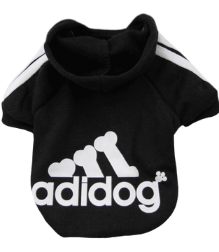 Zehui Pet Dog Cat Sweater Puppy T Shirt Warm Hoodies Coat Clothes Apparel Black S